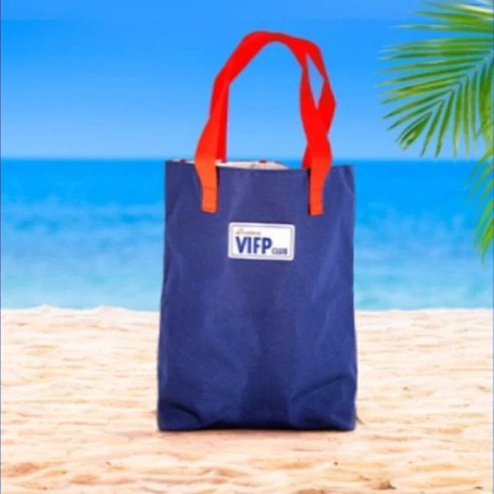 NEW Carnival Cruise Line Blue VIFP Club Tote Pool Beach Bag Diamond Guest Gift